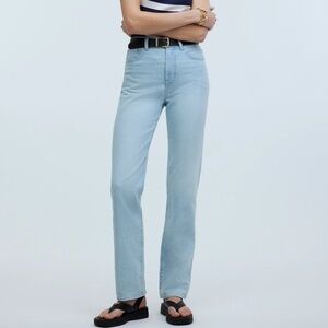 Madewell The '90s Straight Jean, size 27